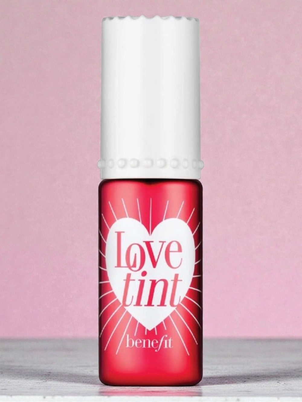 Benefit Lovetint Fiery-Red Tinted Lip & Cheek Stain 6ml / 0.2 fl oz NWOB